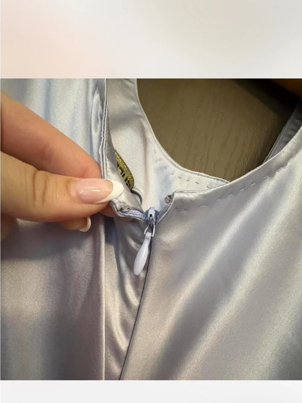 Satin Twist-Detail Midi Dress in Lavender by White House Black Market